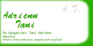 adrienn tani business card